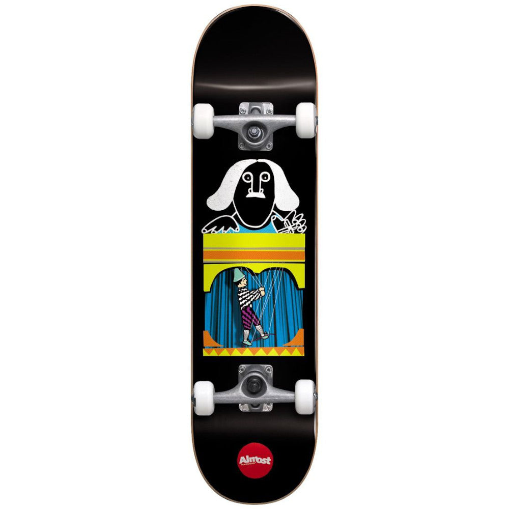 Almost Puppet Master FP Black 8.125 - Skateboard Complete