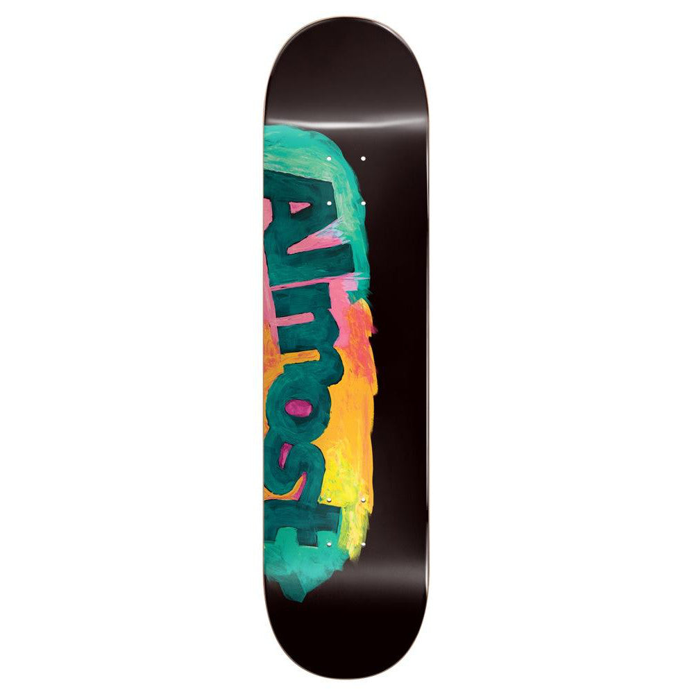 Almost Side Smudge Black 8.5 - Skateboard Deck