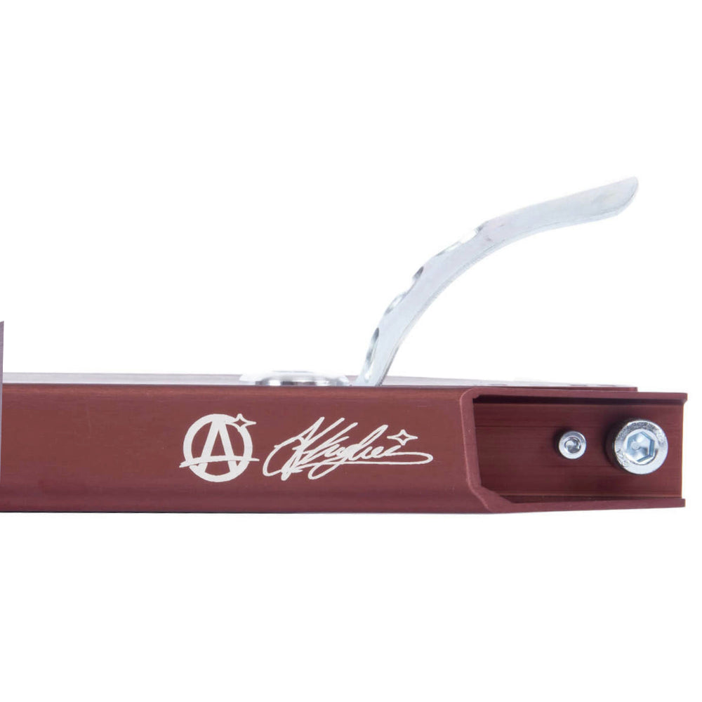 Apex Angle 5" Angus Hughes Signature Park Freestyle Scooter Deck Copper Brown Brake