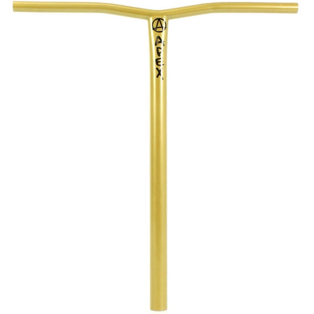 Apex Bol Bars Black Oversized Freestyle Scooter Bars HIC Gold