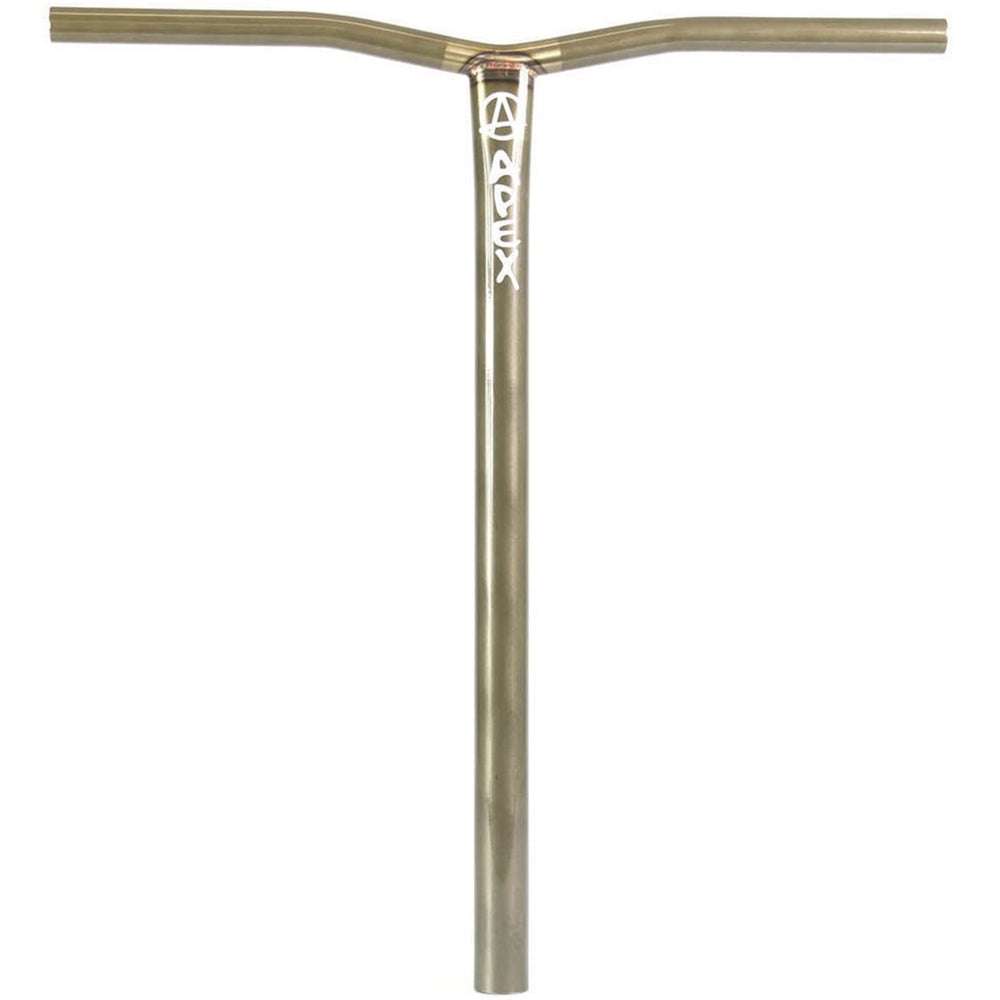 Apex Bol Bars Black Oversized Freestyle Scooter Bars HIC Clear