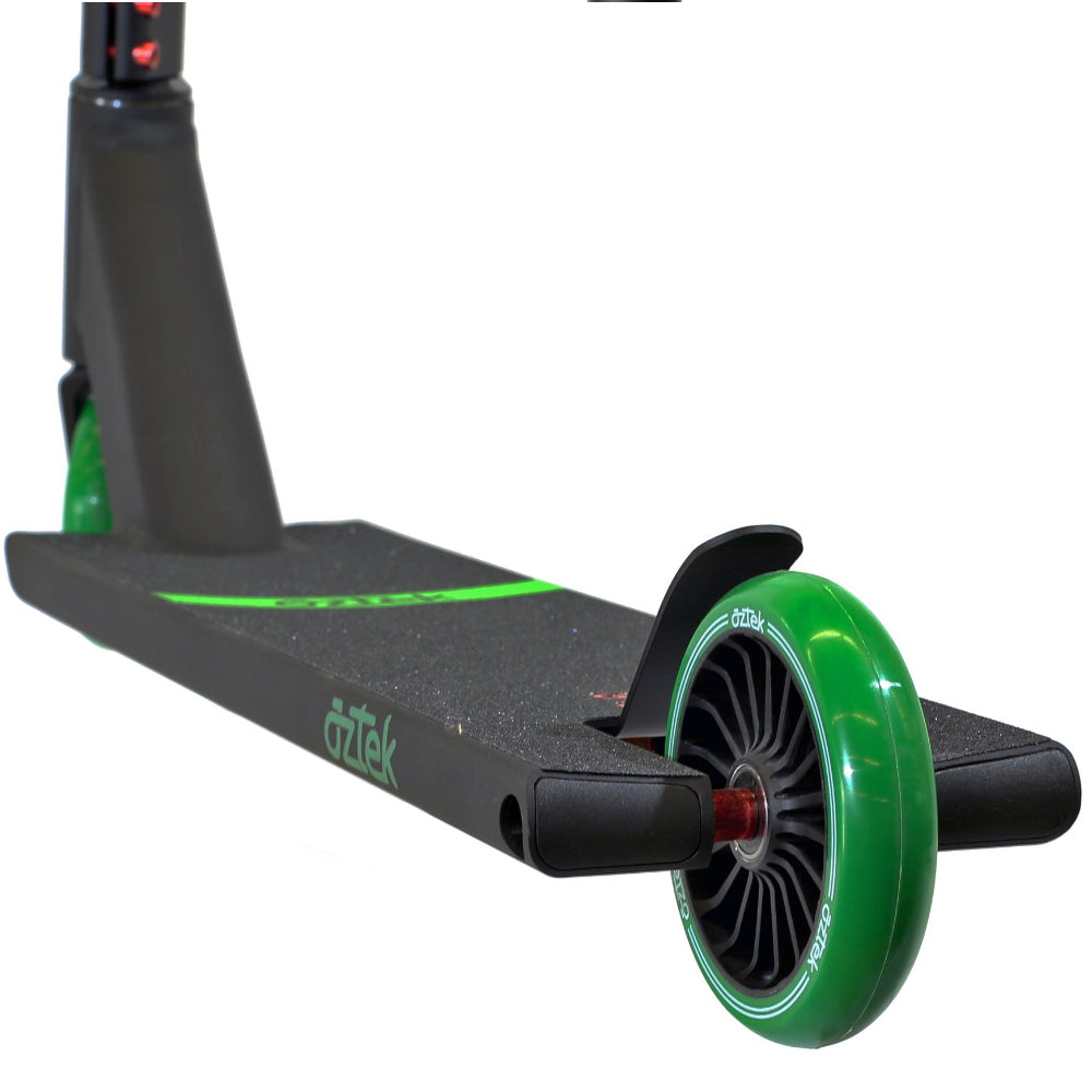 Aztek Architect - Scooter Complete Black Green Back Drop Out