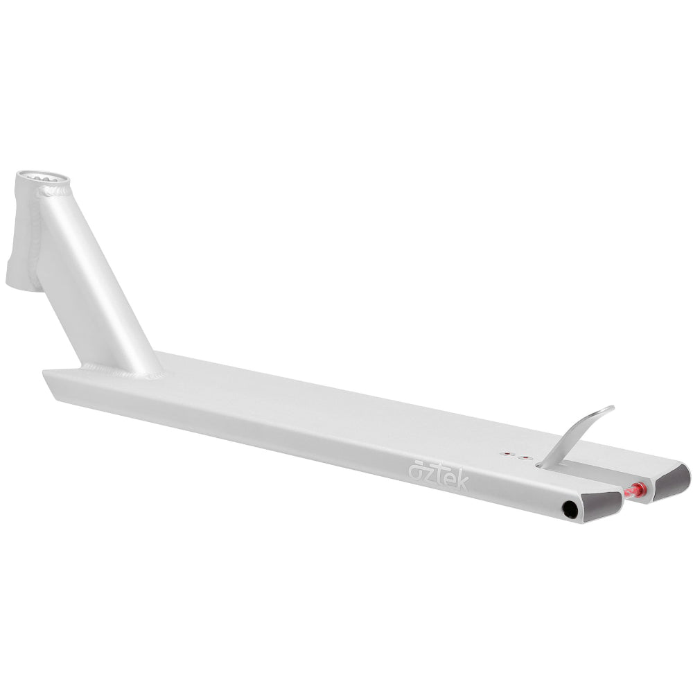 Aztek Siren 2022 - Scooter Deck Silver Left Back Angle