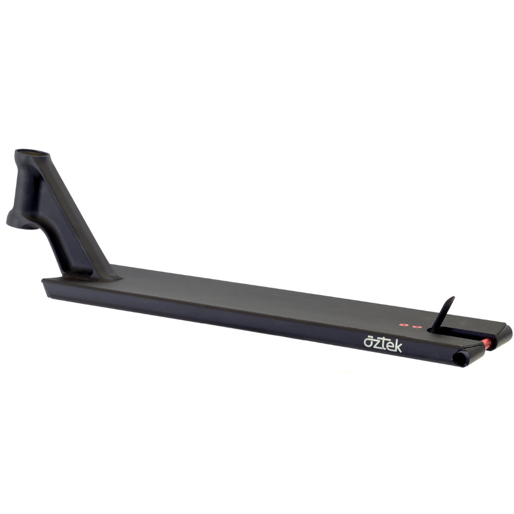 Aztek Siren 3 Black Freestyle Scooter Deck Back Angle Side Logo