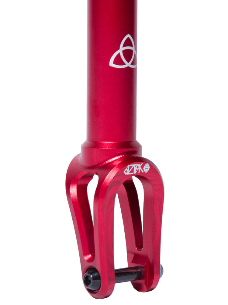 Scooter fork for freestyle scooter, Red