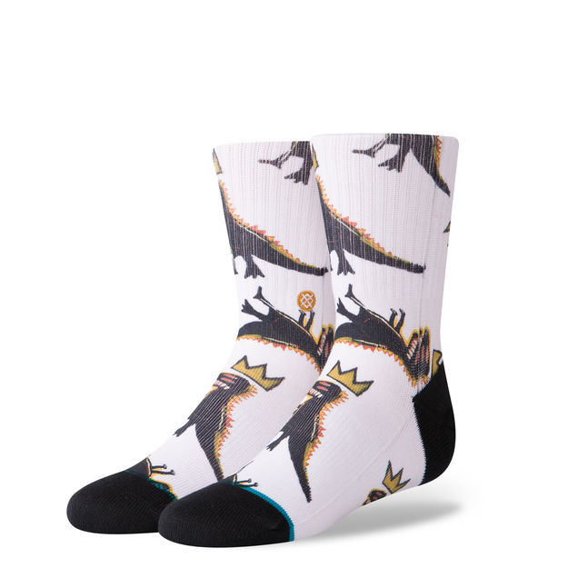 Stance Boys Basquiat Rawr White - Socks