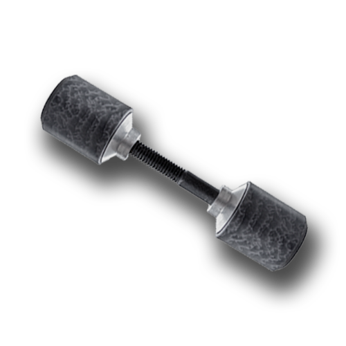 Trynyty Nylatron Peg, two back pegs, black