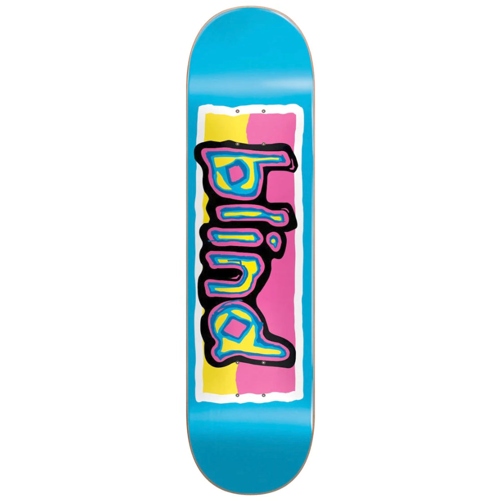 Blind Colored Logo RHM Blue 8.25 - Skateboard Deck