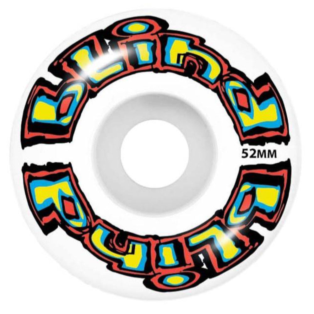 Blind OG Grundge Logo FP Black 8.0 - Skateboard Complete Wheels