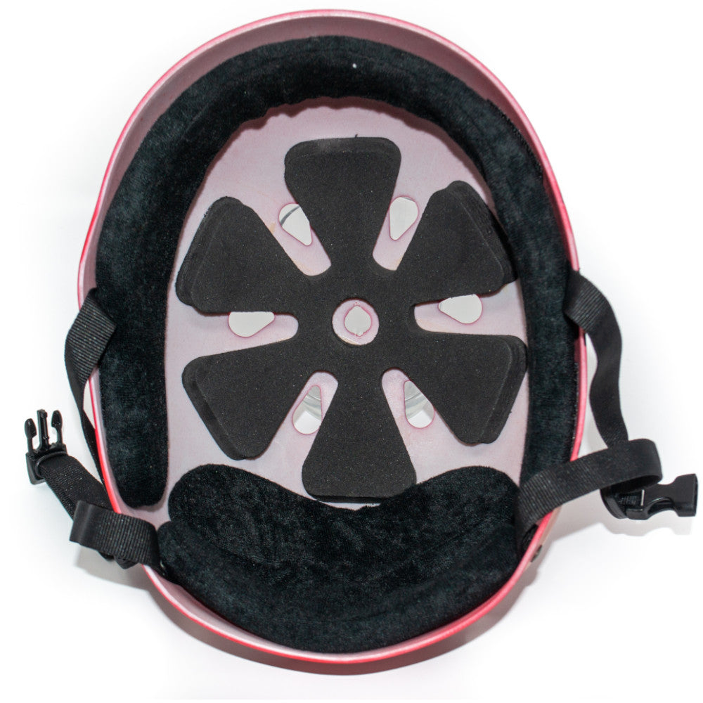 Bol Rubber Paint Bloody Red / Black - Helmet Inside View