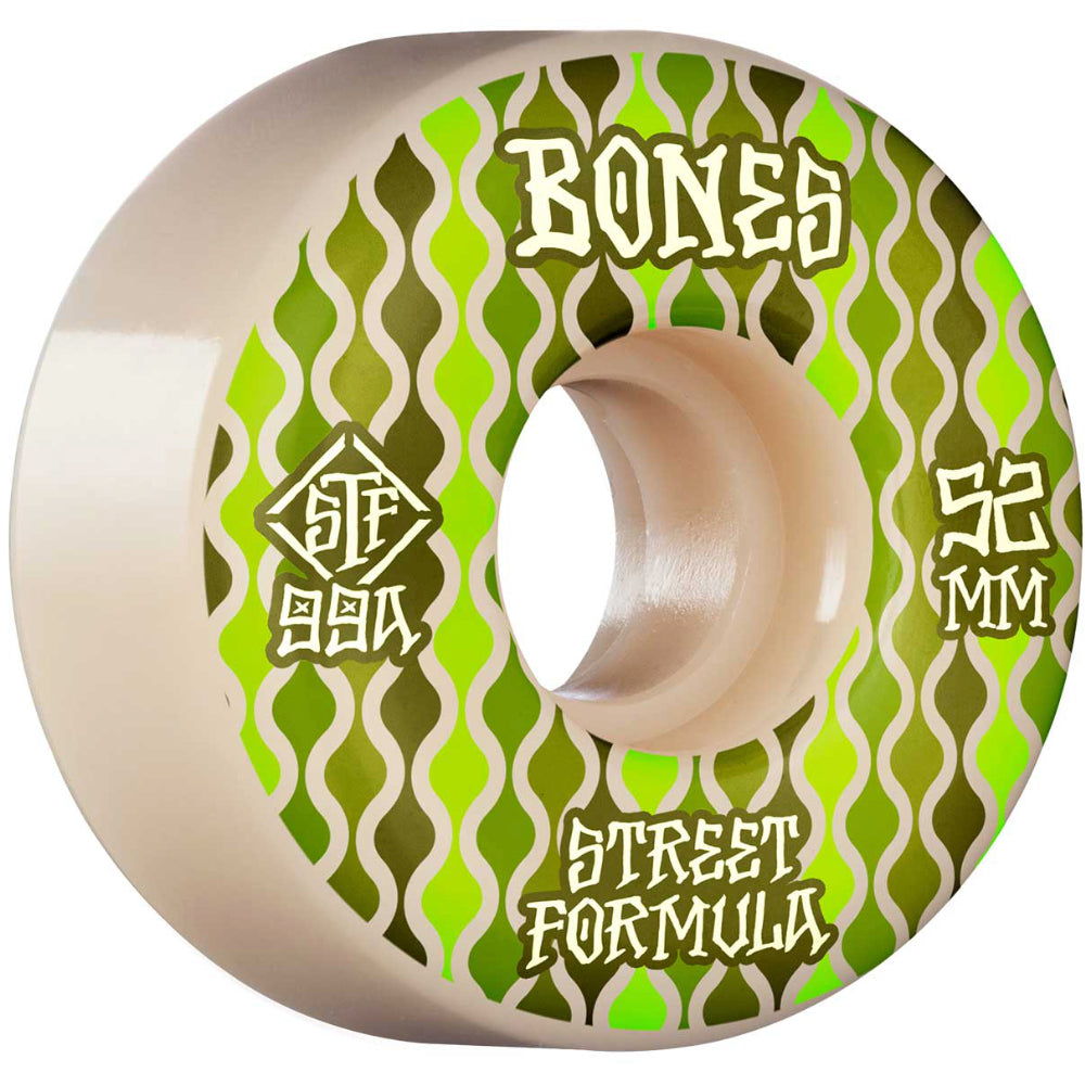 Bones STF Retros V2 Locks 99A - Skateboard Wheels 52mm