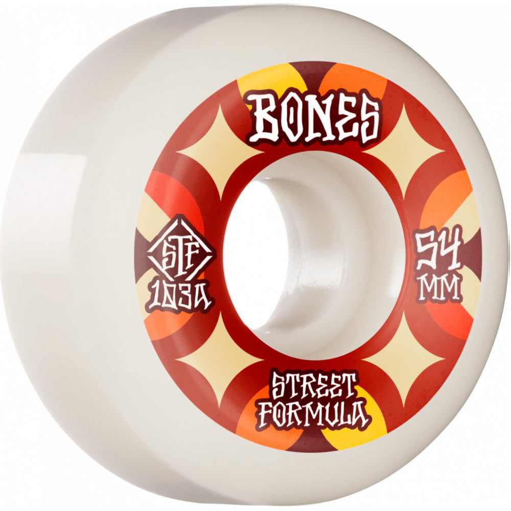 Bones STF Retros V5 Sidecut 103A - Skateboard Wheels 54mm