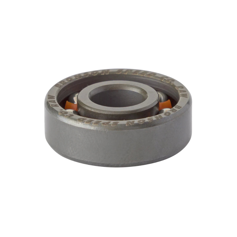 Bronson Raw Skateboard Bearings Single Angle Side