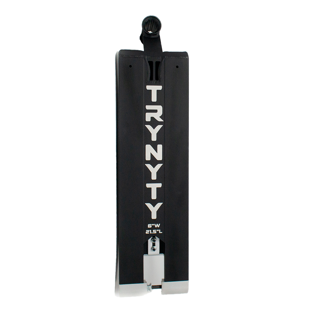 Trynyty Chimera Black Street Freestyle Scooter Deck Bottom Deck Design