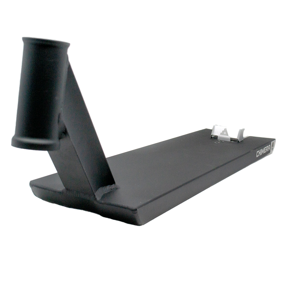 Trynyty Chimera Black Street Freestyle Scooter Deck Angle Front