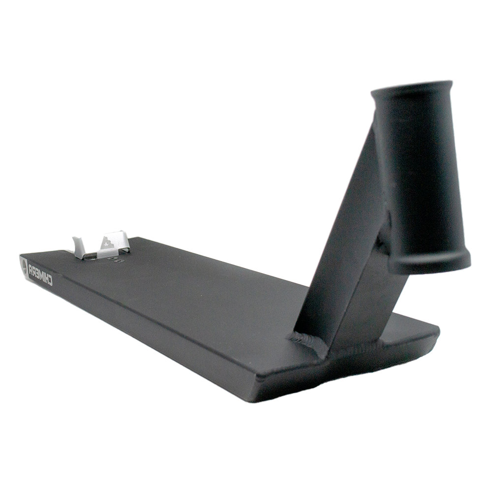 Trynyty Chimera Black Street Freestyle Scooter Deck Front Angle