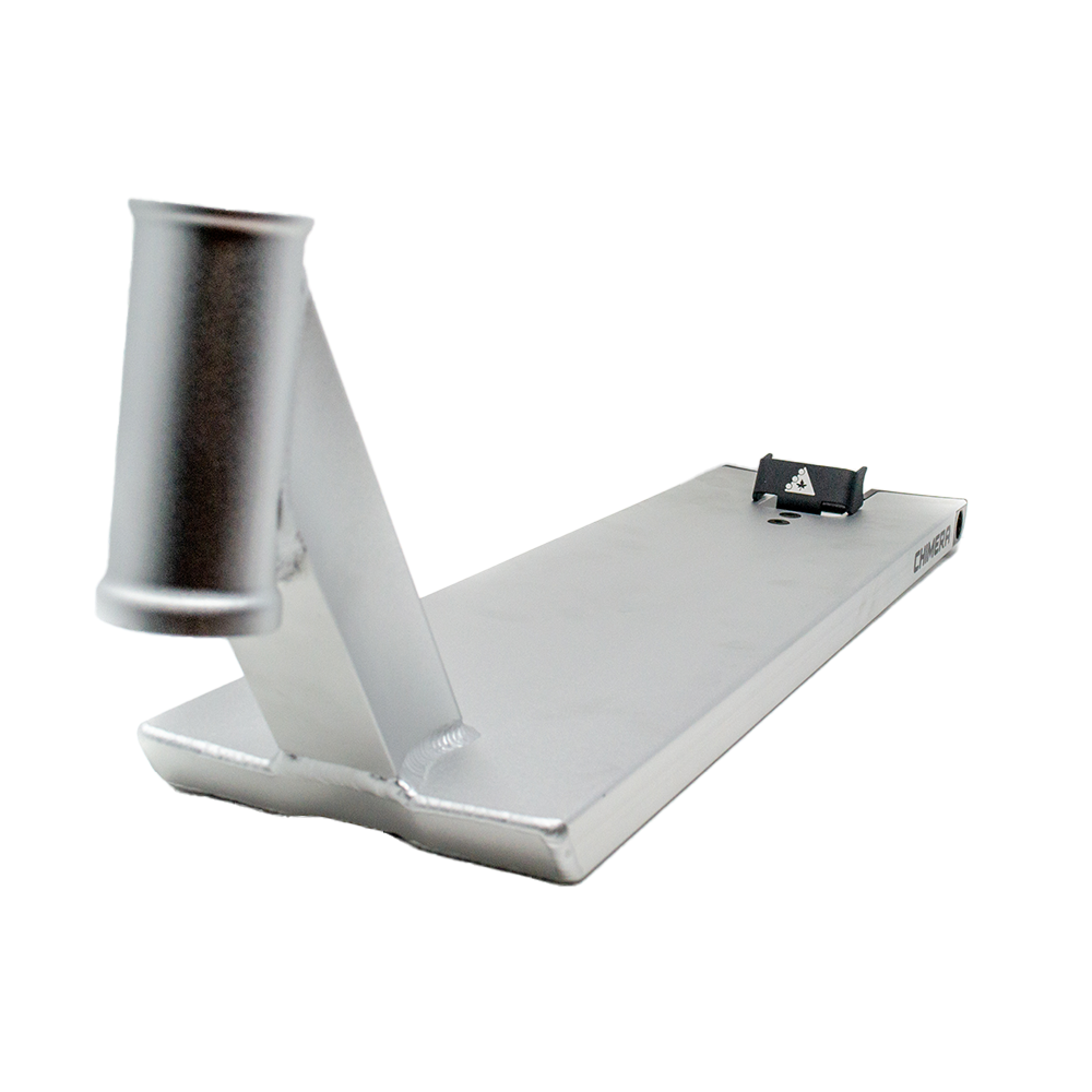 Trynyty Chimera Raw Street Freestyle Scooter Deck Front Angle