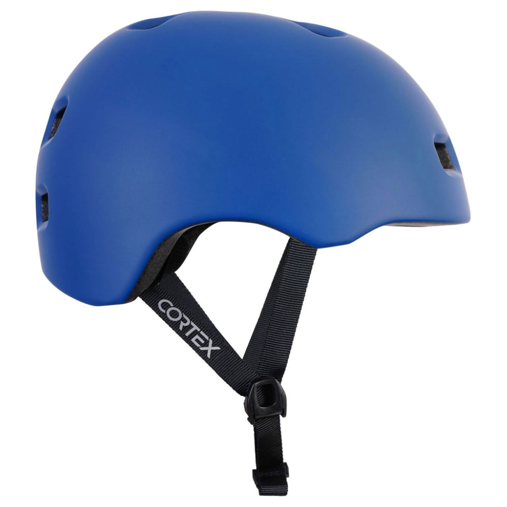 Cortex Conform (CERTIFIED) Multi Sport Matte Blue - Helmet Side