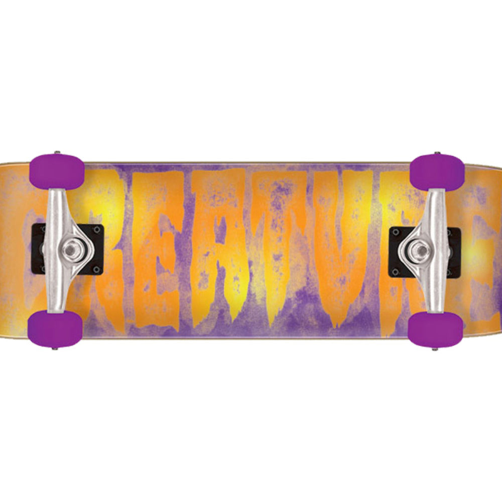 Creature Erosion Mini 7.75 - Skateboard Complete Close Up
