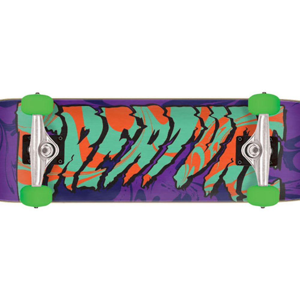Creature Logo Warp Mid 7.8 - Skateboard Complete Close Up