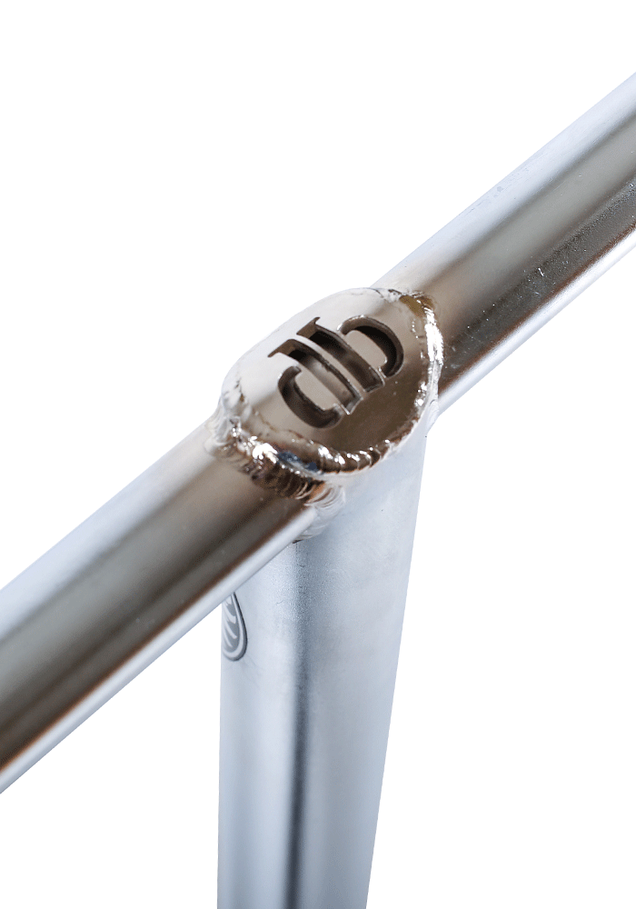 Scooter bar for freestyle scooter, Chromoly, Chrome