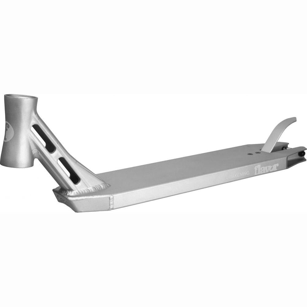 Scooter deck for freestyle scooter, Silver