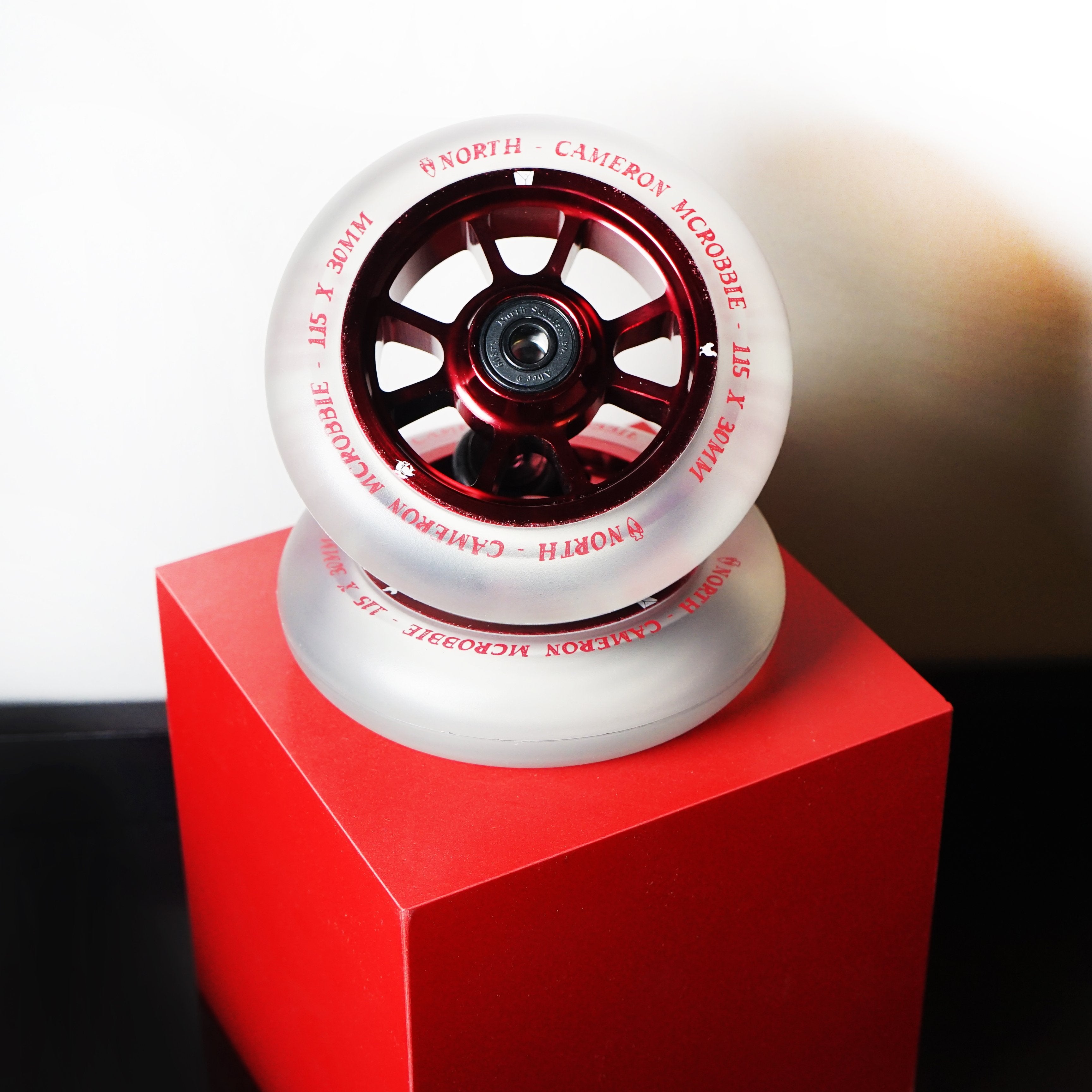 North Scooters Cameron McRobbie Signature 115x30mm (PAIR) - Scooter Wheels On Top