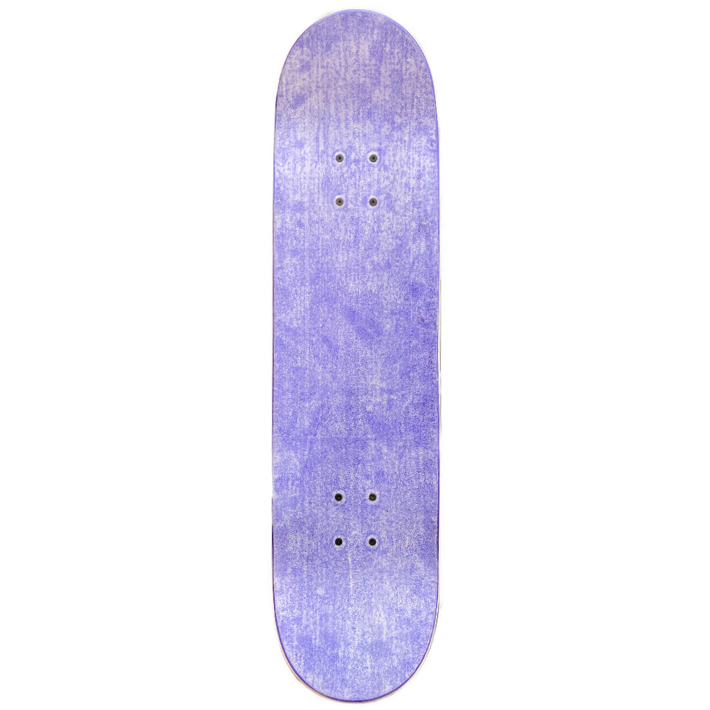 Da Blue Black 8.125 - Skateboard Complete Clear Jessup Griptape Blind Wheels Tensor Trucks