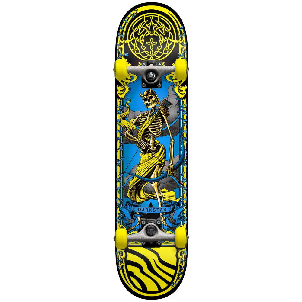 Darkstar Arrow FP Yellow 7.5 - Skateboard Complete