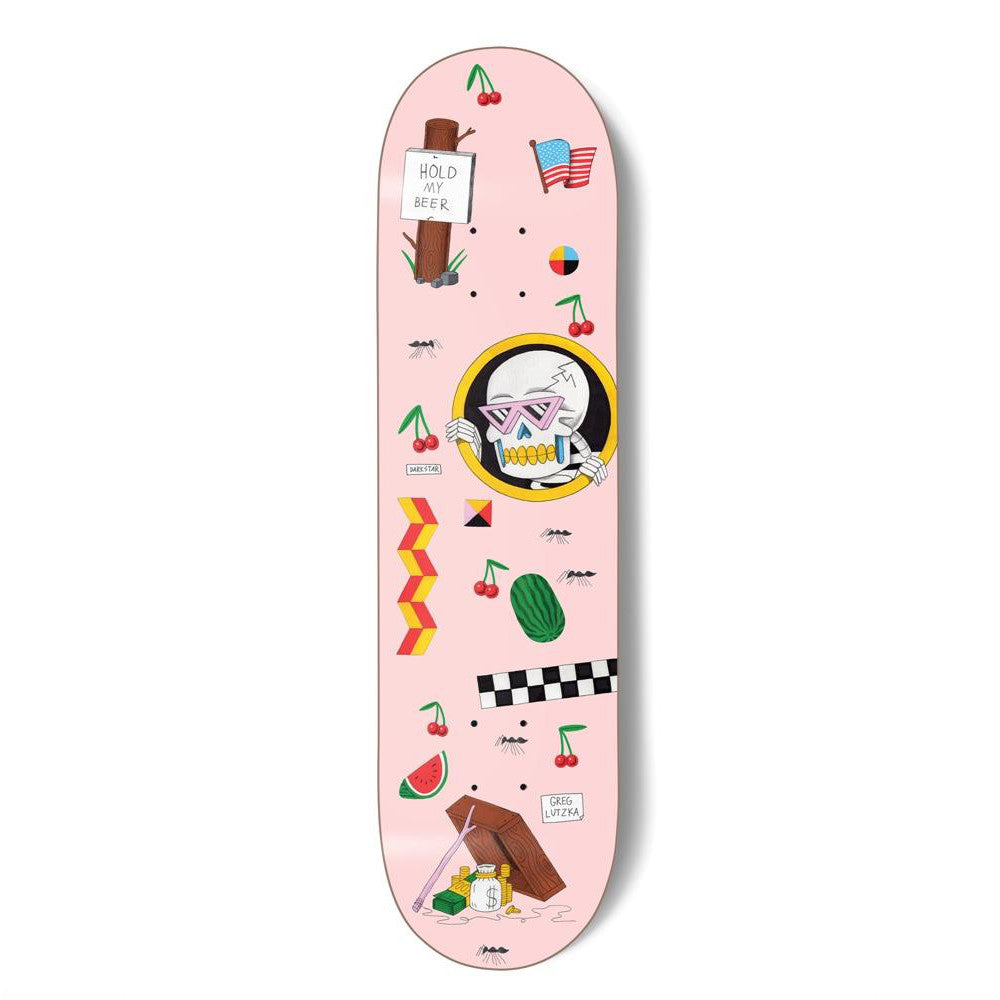 Darkstar Lutzka CherriesR7 8.25 - Skateboard Deck