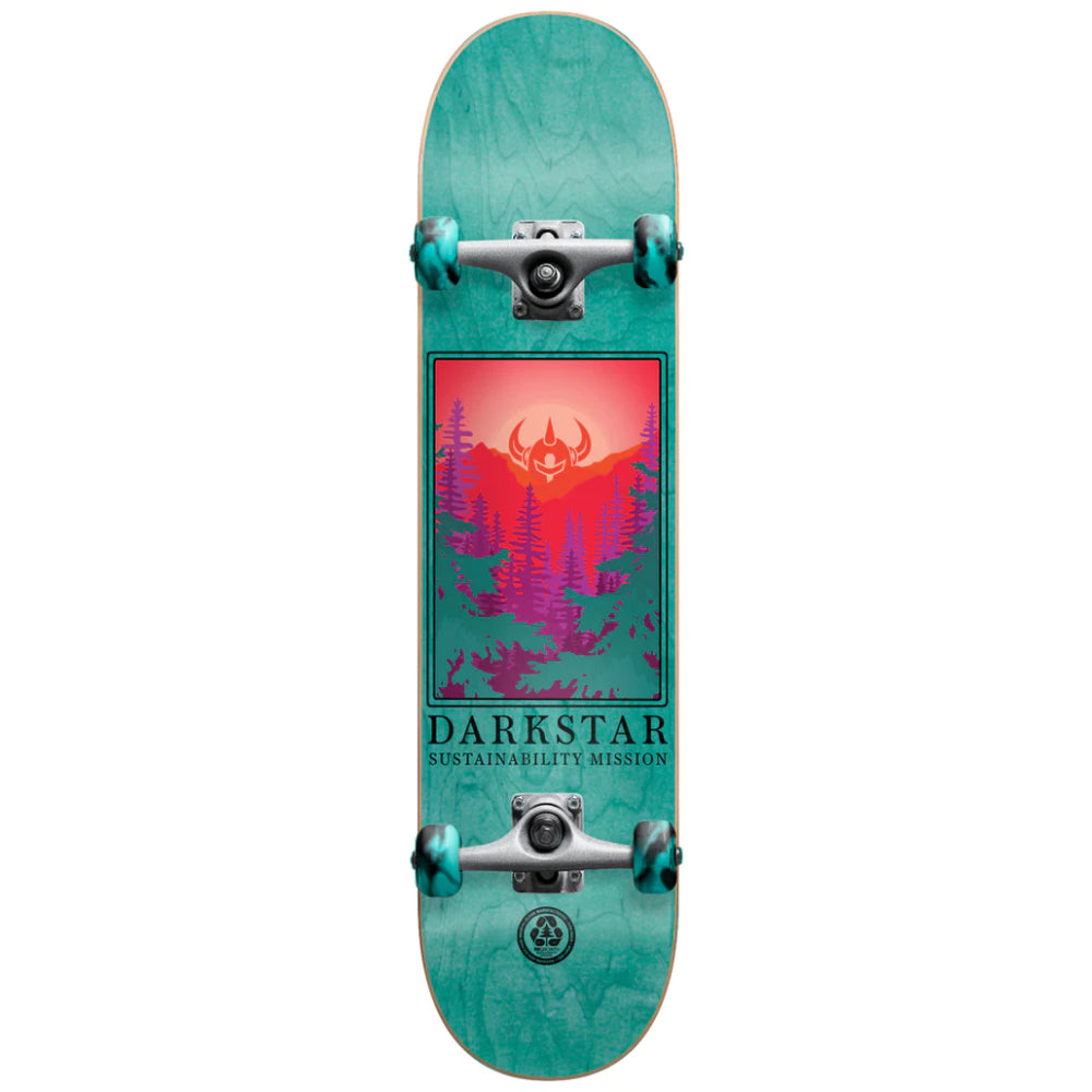 Darkstar Sustainability FP Premium Teal 7.875 - Skateboard Complete
