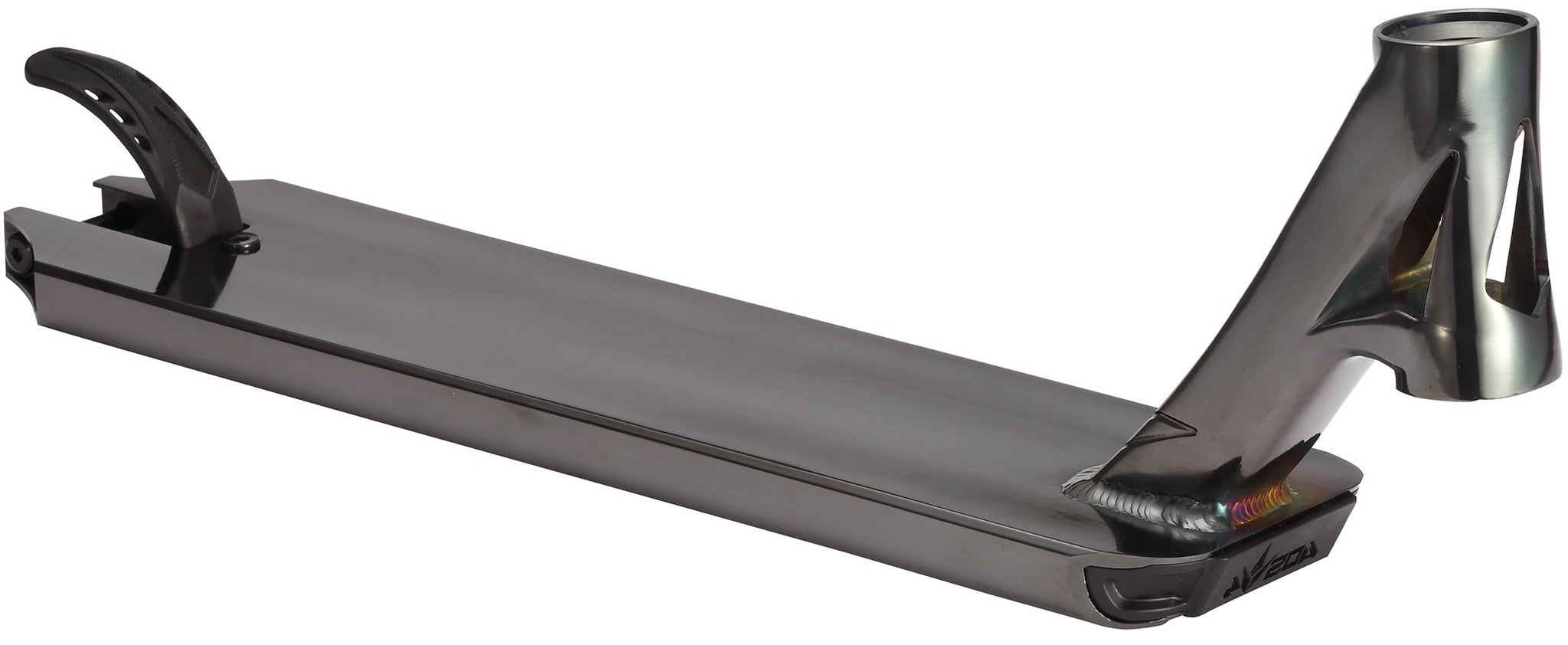 Scooter deck for freestyle scooter, Black Chrome, Jesse Ikedah