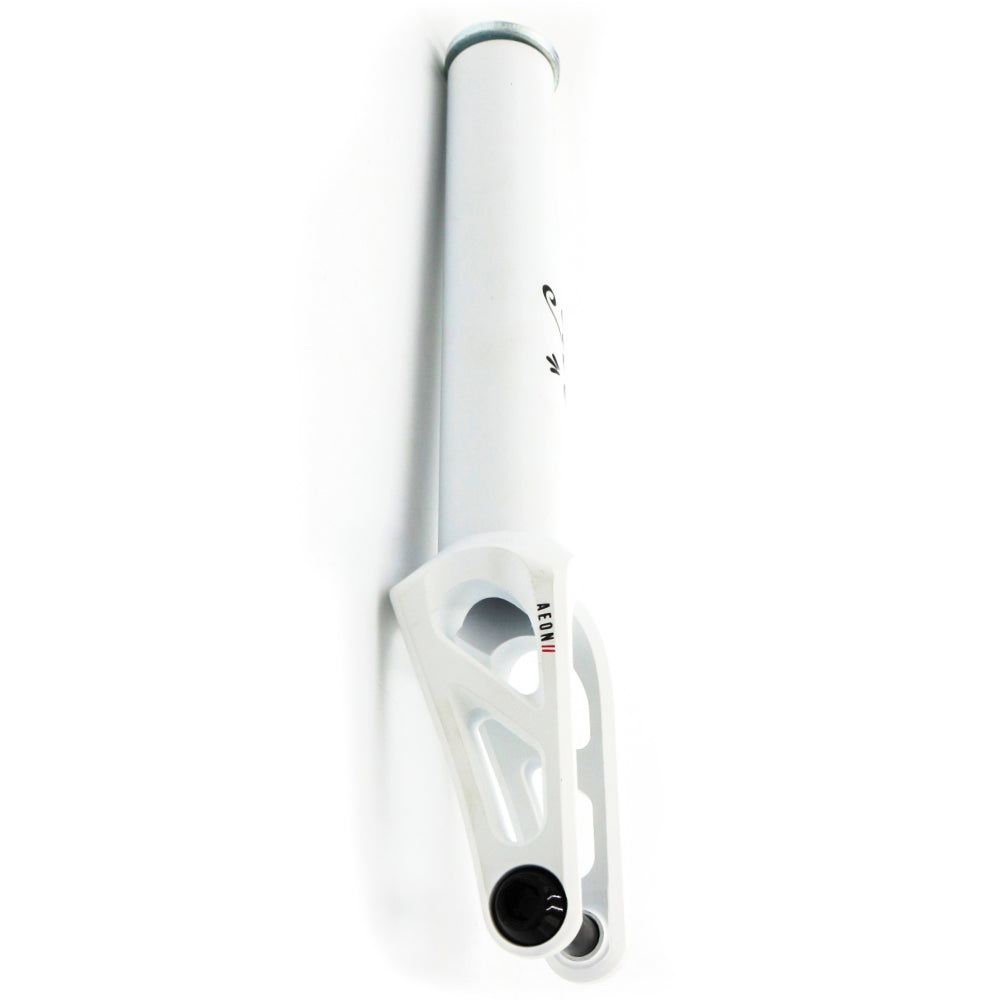 Drone Aeon 2 Freestyle Scooter Fork White Angle