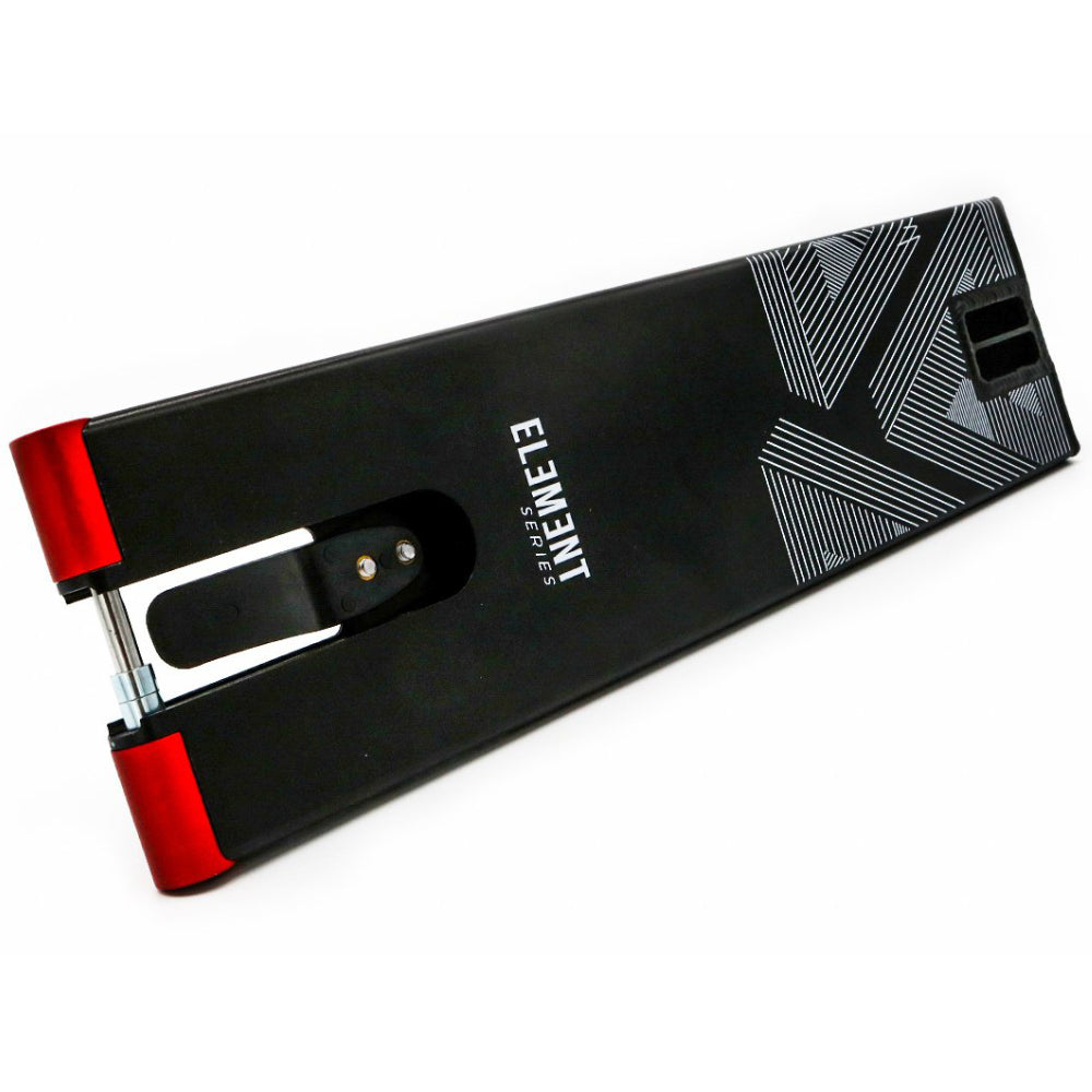 Drone Element 5.5" Black Scooter Deck Bottom Flat Design