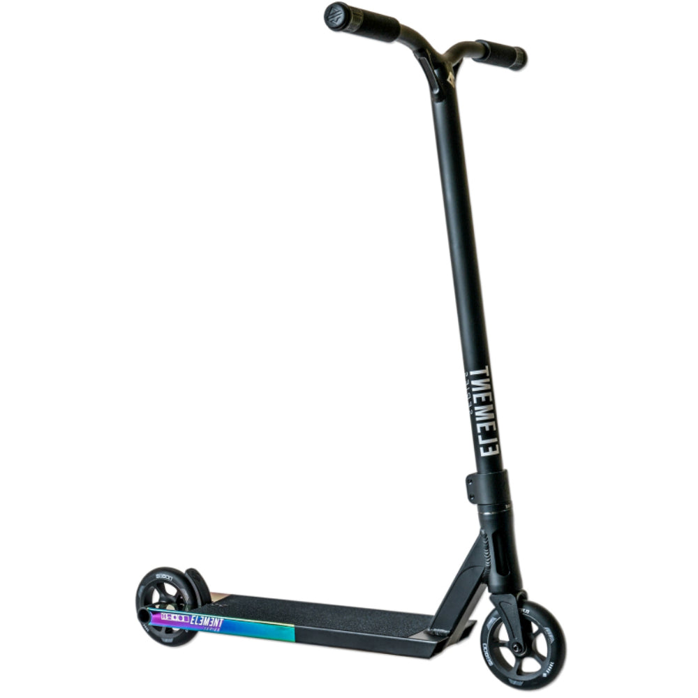 Drone Element V1 Freestyle Scooter Complete Black Neochrome Oilslick