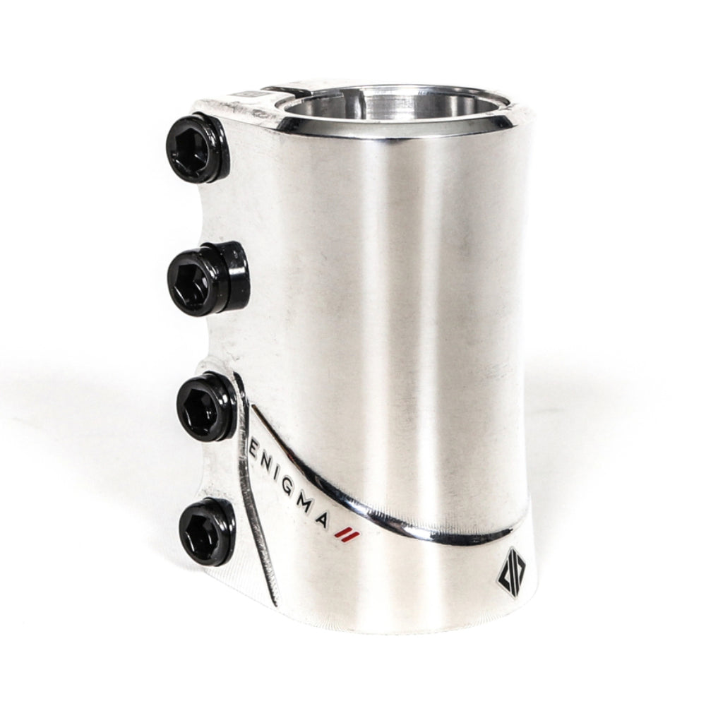 Drone Enigma 2 SCS Freestyle Scooter Clamp Polished Chrome