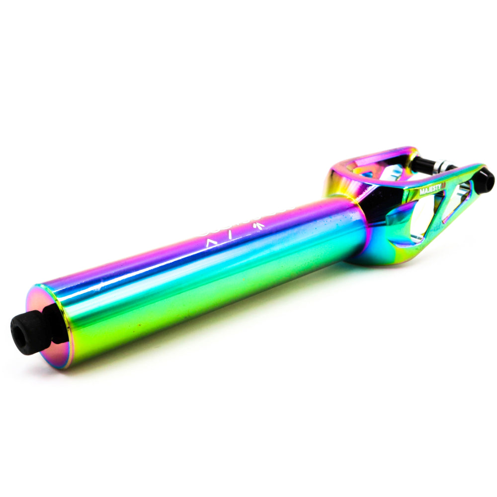 Drone Majesty 3.0 Freestyle Scooter Fork 30mm Compatible Neochrome Oilslick Rainbow Top