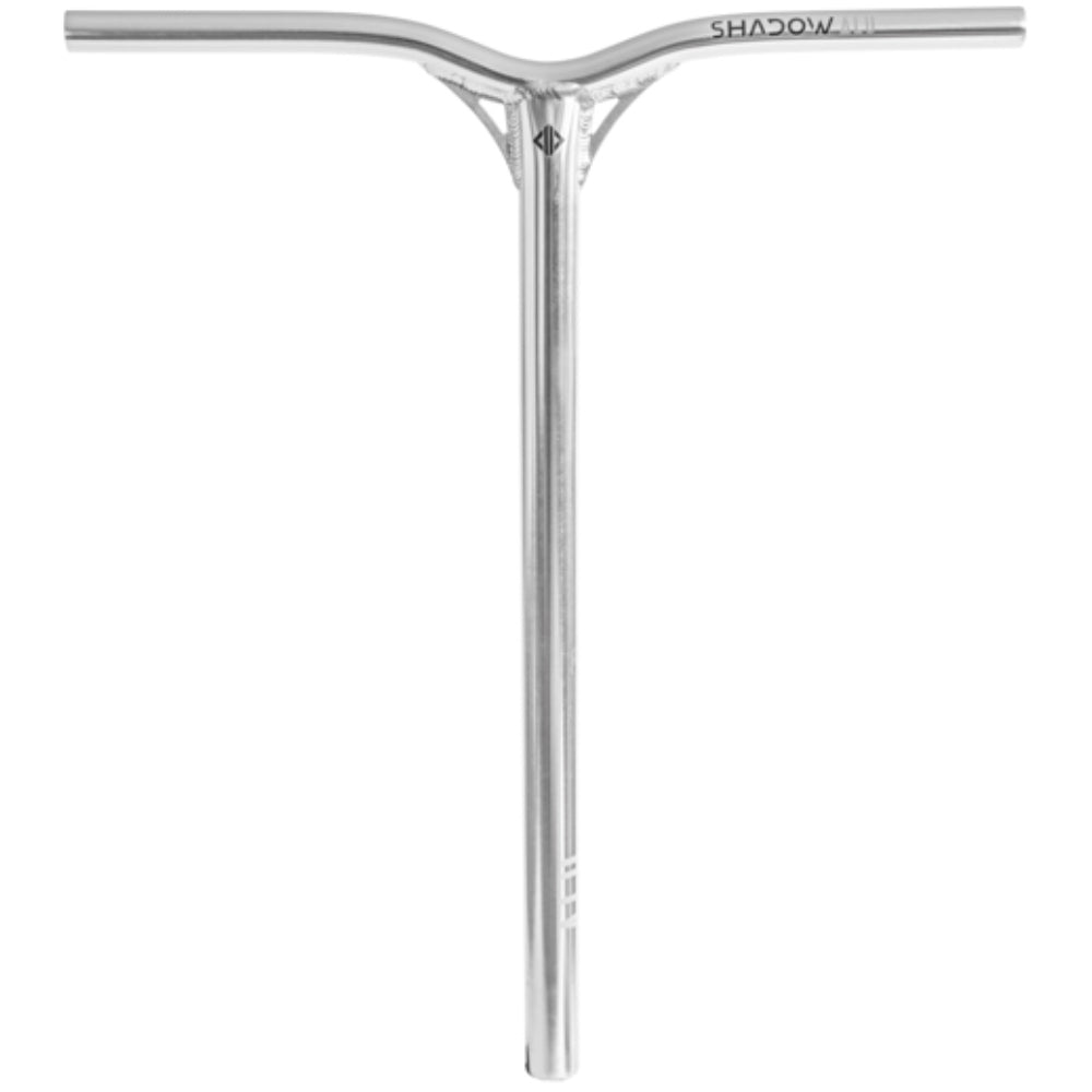 Drone Shadow 2 Aluminium Black Freestyle Scooter Bars Polished Chrome