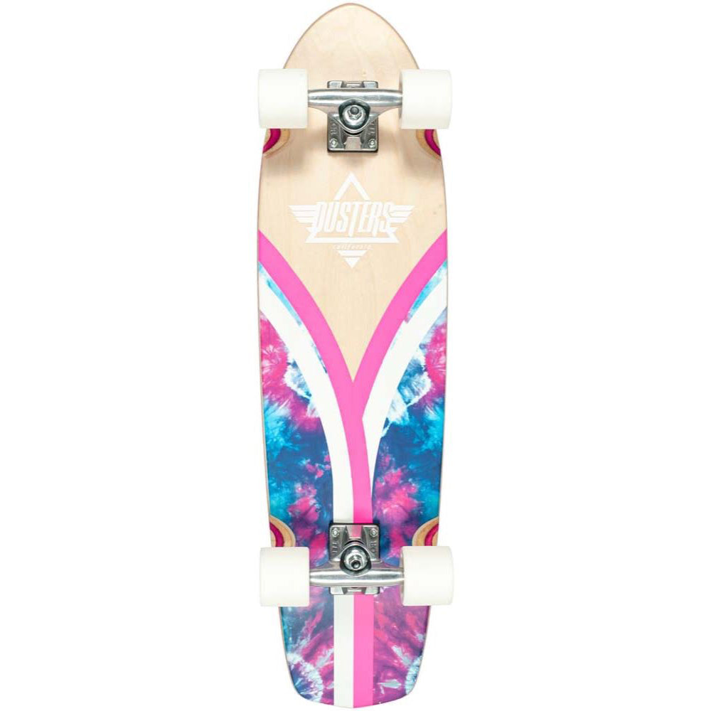 Dusters Flashback Checker Tie Dye 31.1" - Cruiser Complete