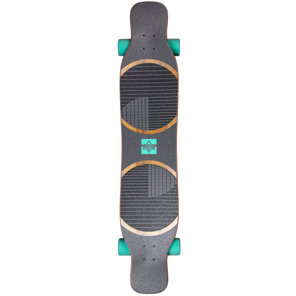 Dusters Wanderlust Teal Purple 47" - Longboard Complete Top Griptape