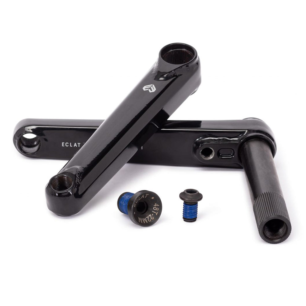 Eclat Spire 2pc Black - BMX Crank