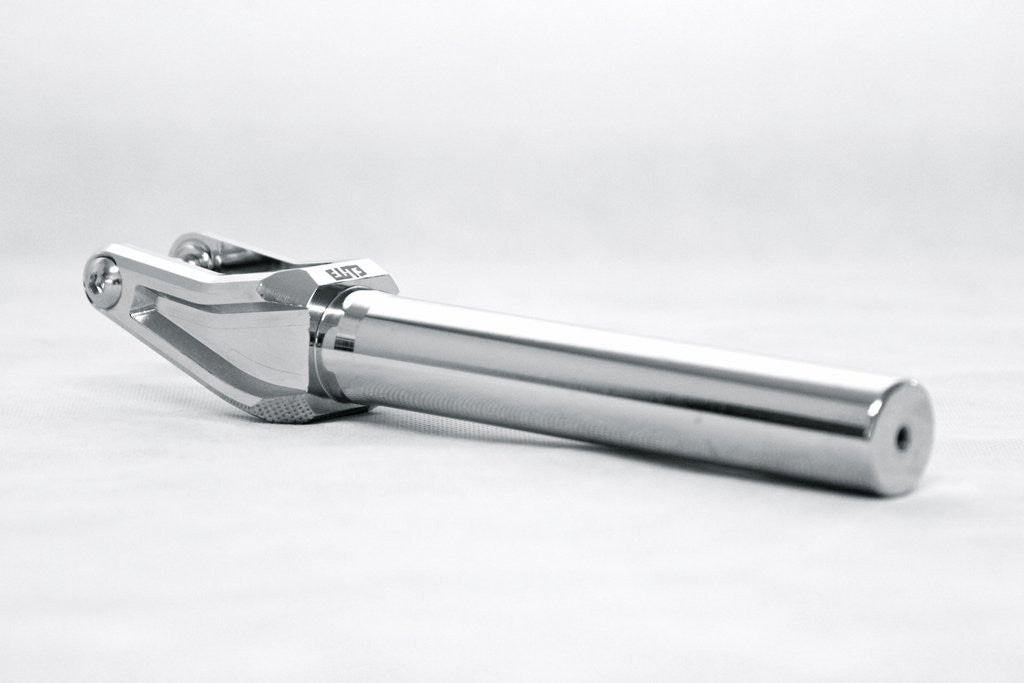 Scooter fork for freestyle scooter, Chrome