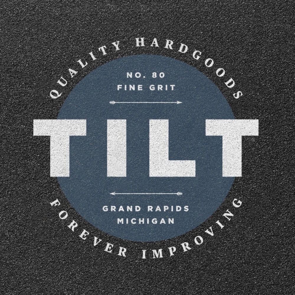 Tilt Emporium No. 80 Slate - Scooter Griptape Close Up