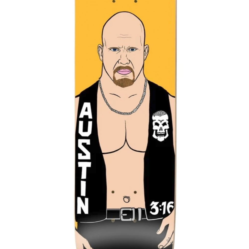 Enjoi Zack Wallin Body Slam R7 8.25 - Skateboard Deck Close Up