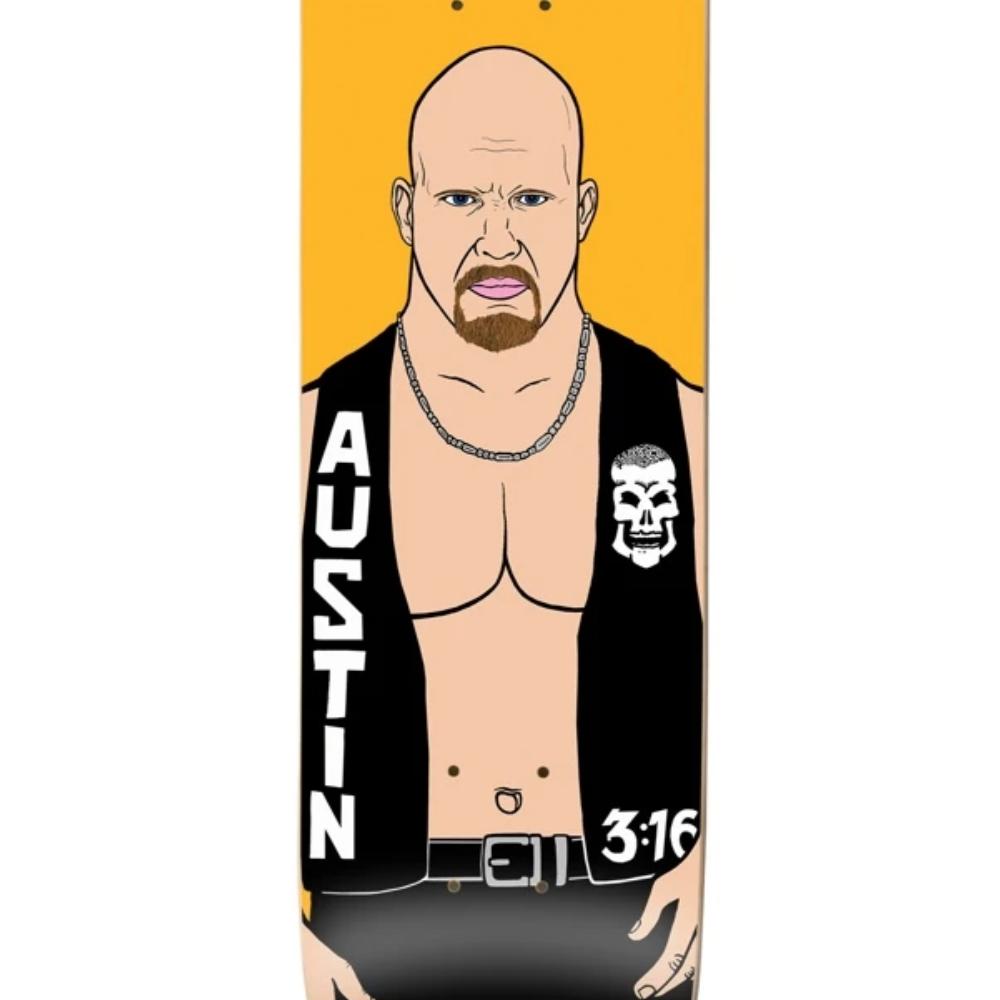 Enjoi Zack Wallin Body Slam R7 8.5 - Skateboard Deck Close Up