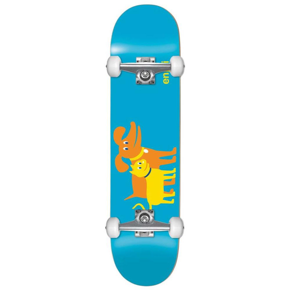 Enjoi Youth Cat & Dog Blue 7.0 - Skateboard Complete