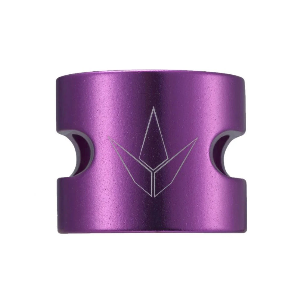 Envy 2 Bolt Freestyle Scooter Clamp Oversized Purple Front