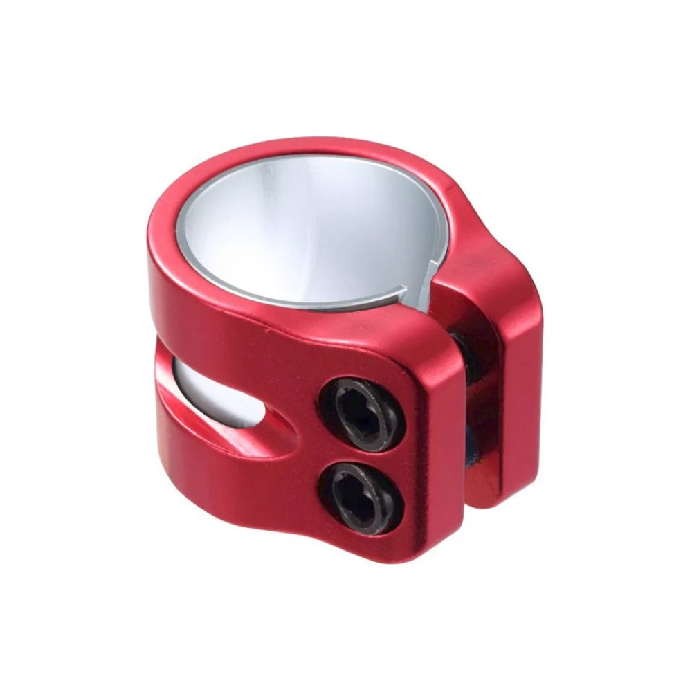 Envy 2 Bolt Freestyle Scooter Clamp Oversized Red Angle