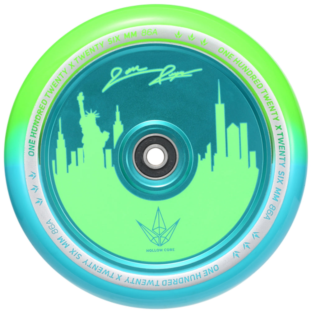Envy Jon Reyes Signature Green / Teal 120mm Freestyle Scooter Wheels