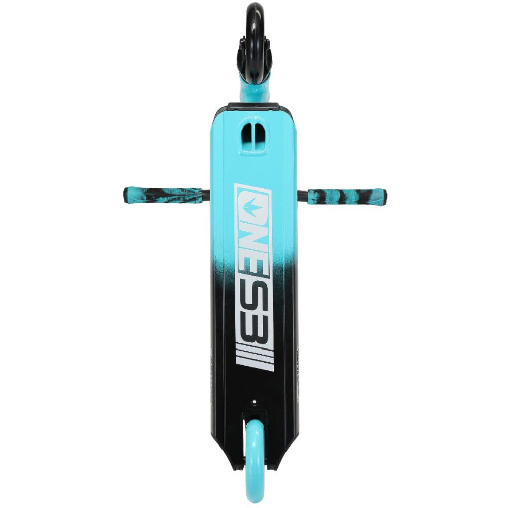 Envy One S3 Scooter Complete Teal Black Bottom Deck Design